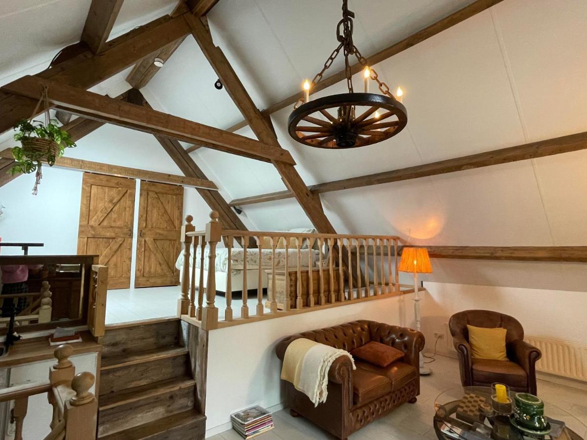 B&B Droom In De Polder -De Salon- Luxe Appartement Met Prive-Sauna 아르네마위던 외부 사진